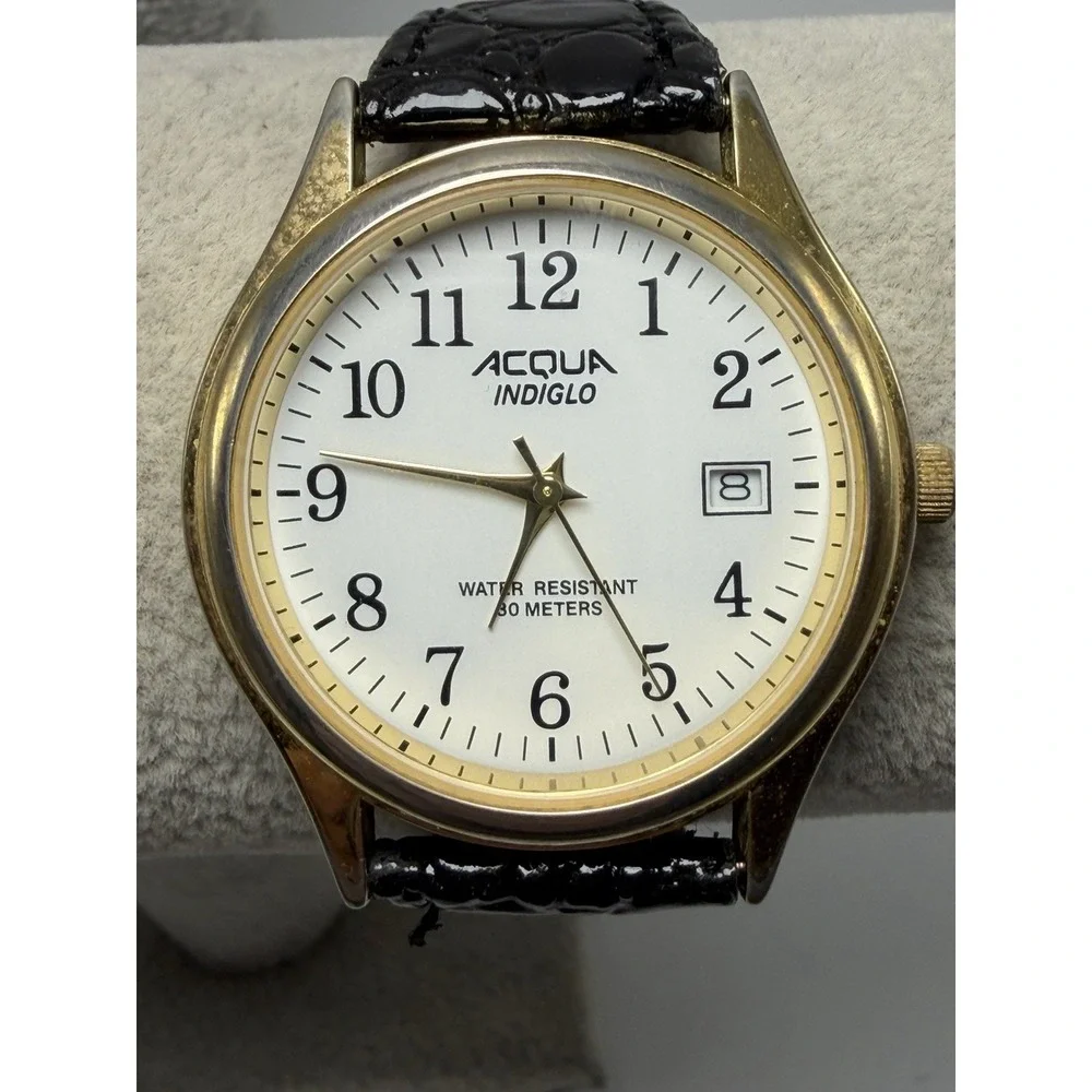 Acqua By Timex New Battery 2000 Mens Watch 35MM 7.5